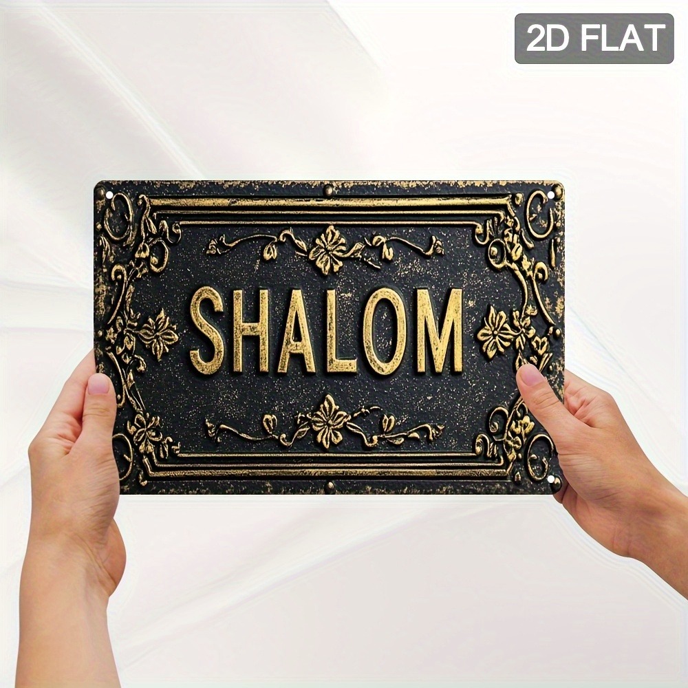 CIFBUY Shalom Zwart Goud Bloem - Art & Craft Teacher Vacancy recensie en prijs