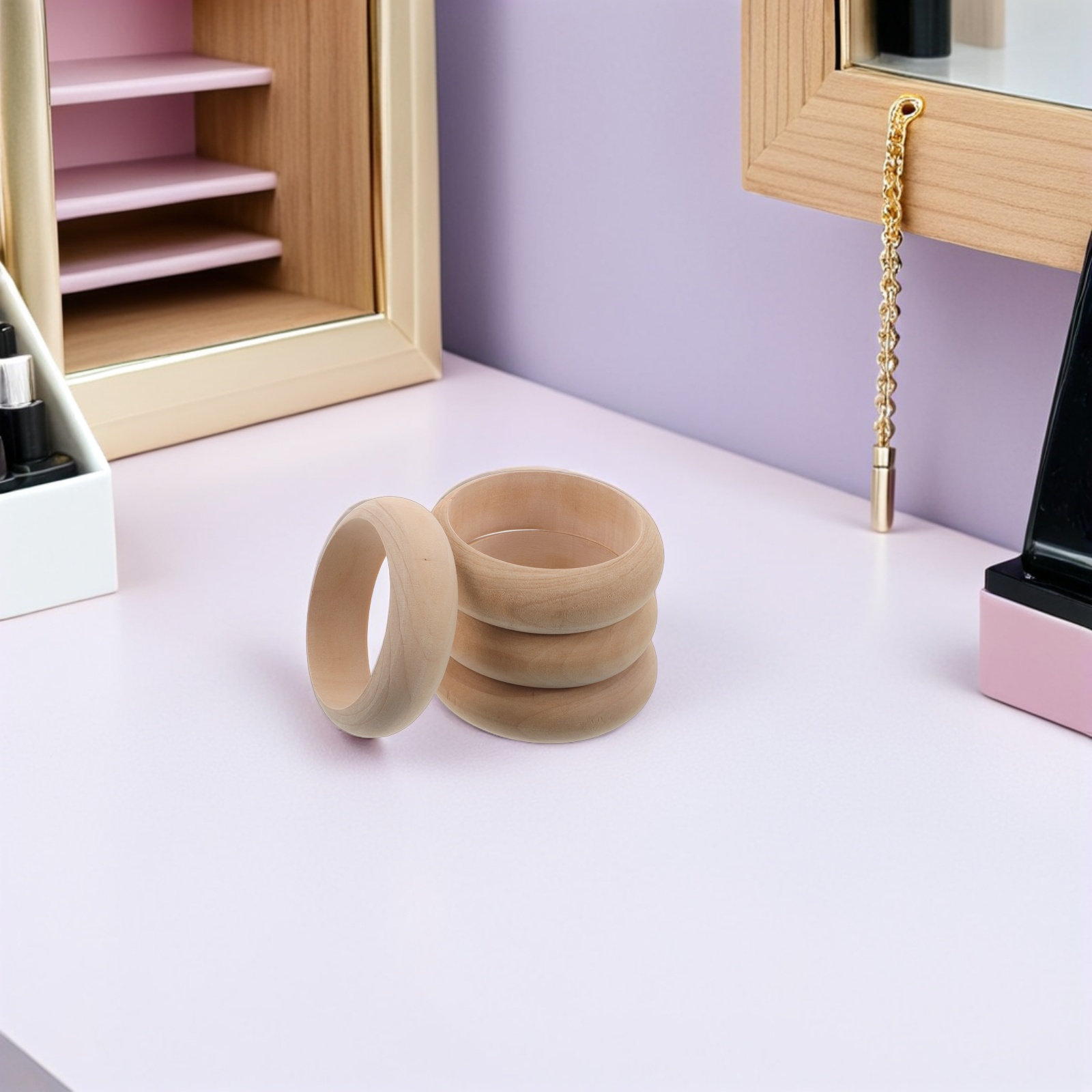 4 stuks massief houten armband - The Art And Craft Of Jewelry recensie en prijs