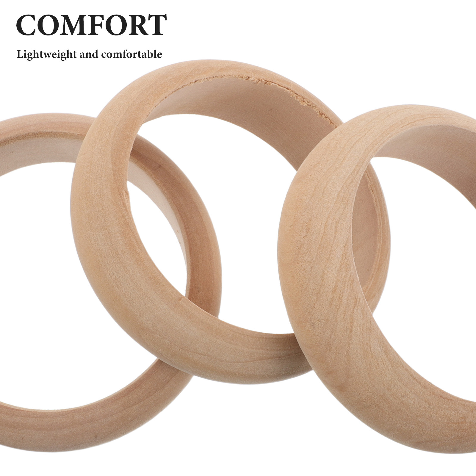 4 stuks massief houten armband - The Art And Craft Of Jewelry recensie en prijs