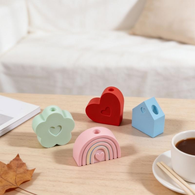 QX2E Charm hart en bloem huisj - Art Craft House Making recensie en prijs
