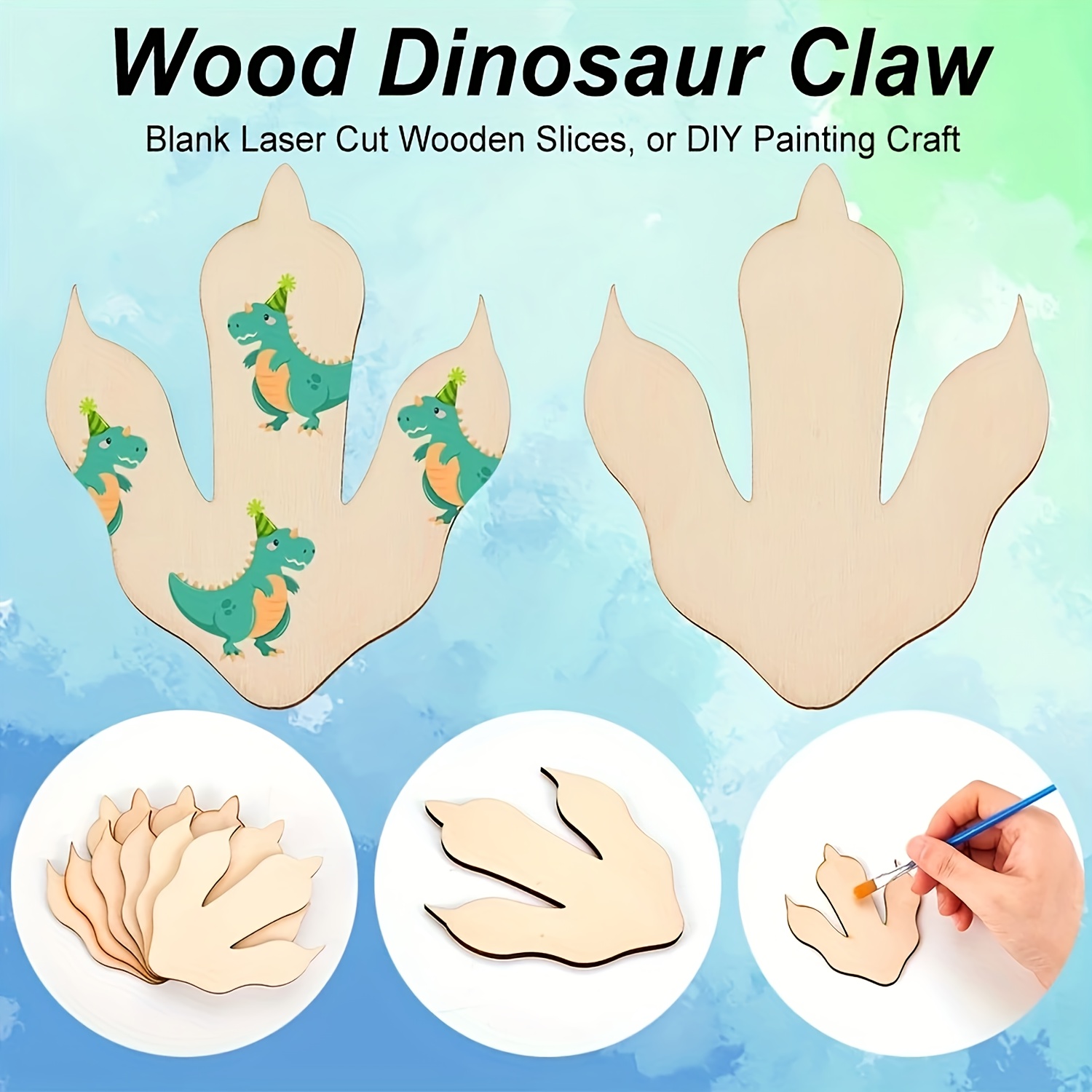 10/20 stuks houten dinosaurusv - Dinosaur And Craft recensie en prijs