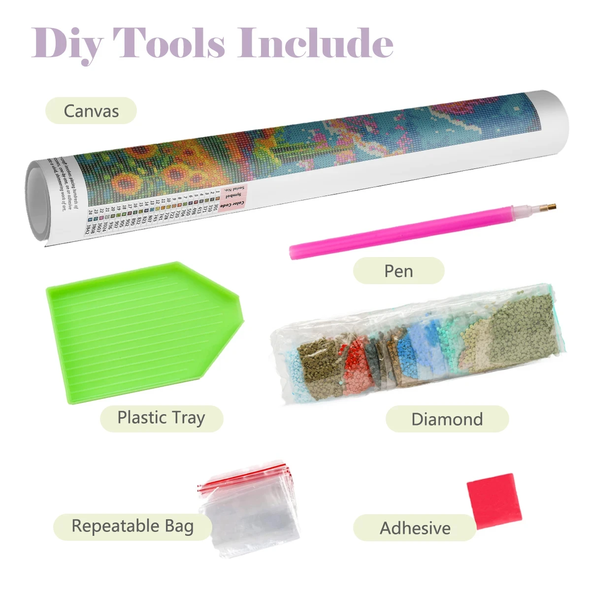 5D DIY Diamant Schilderij Kit  - Art Craft Village recensie en prijs