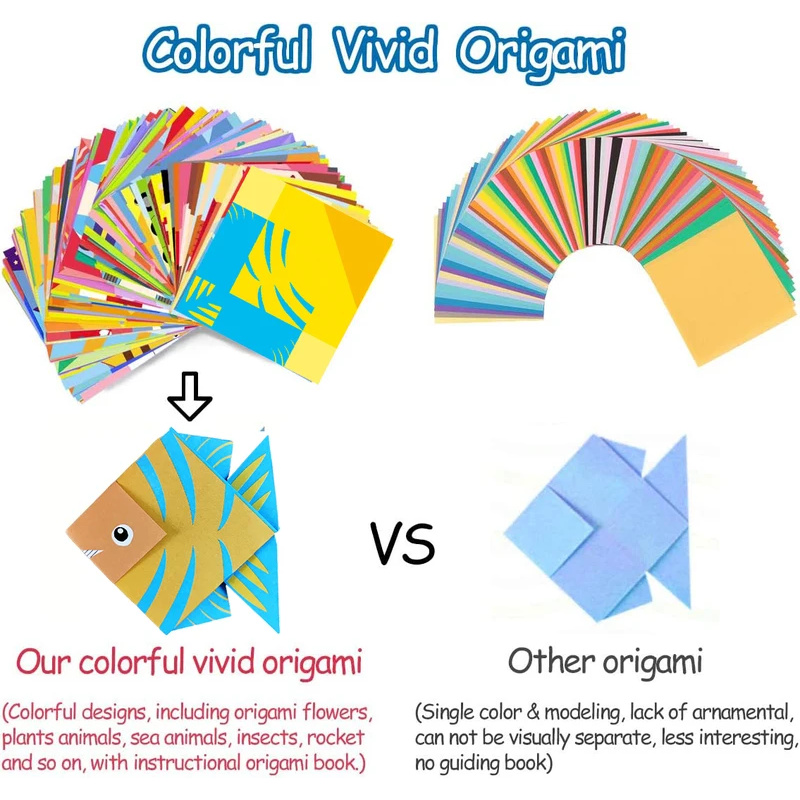 Origami-set met 30/96 vellen p - Art And Craft Nature recensie en prijs