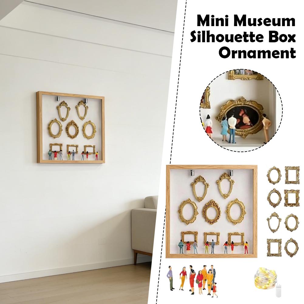 Mini Museum Silhouette Box DIY - Art Craft Museum recensie en prijs
