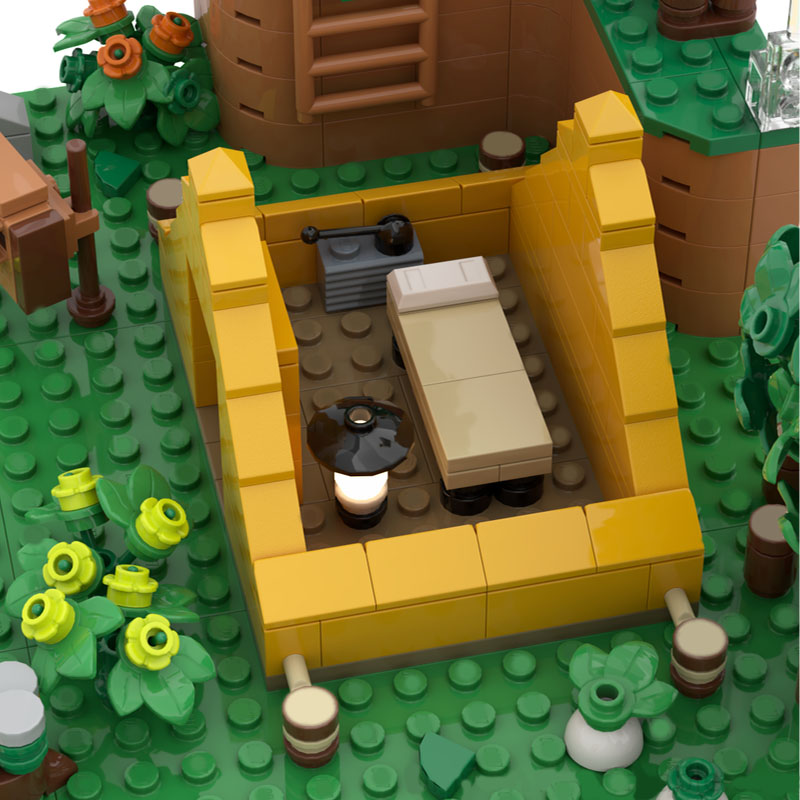 909-delige MOC Animal Crossing - Art Craft Village recensie en prijs
