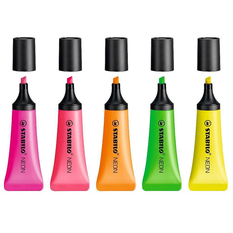 5Pcs Stabilo Markeerstift 72 N - Stabilo Marker Boss recensie en prijs