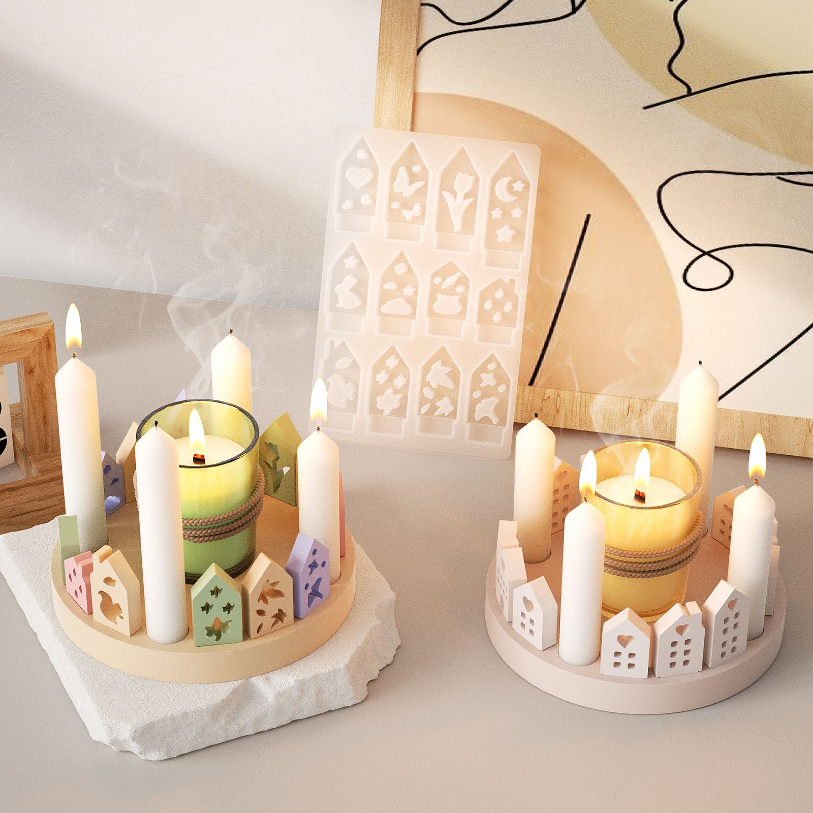 Holle Huis Konijn Kaarshouder  - Art Craft House Making recensie en prijs