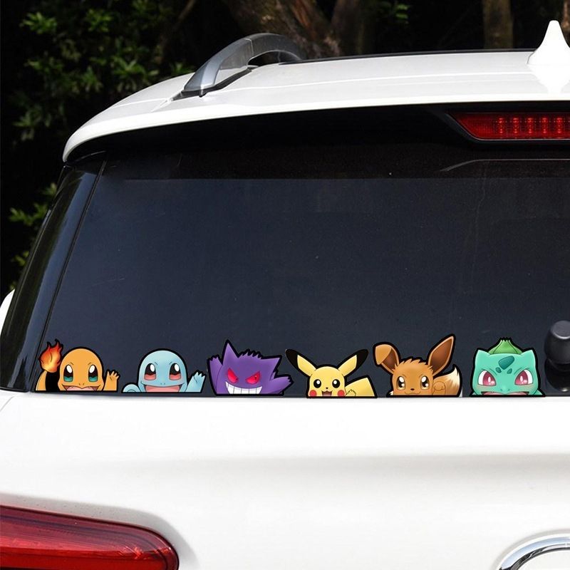 Pokémon zelfklevende autostick - Art Craft Store recensie en prijs