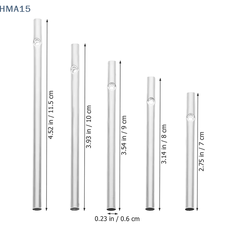 30 stuks aluminium buisjes DIY - Art Craft Youtube recensie en prijs