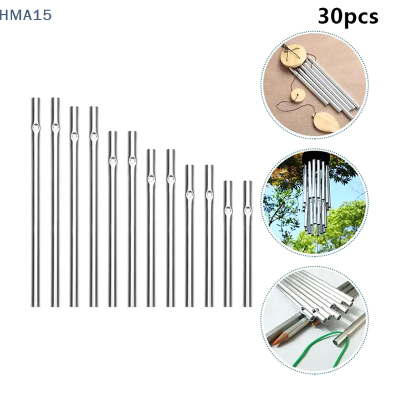 30 stuks aluminium buisjes DIY - Art Craft Youtube recensie en prijs