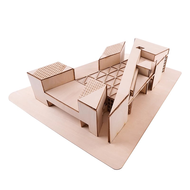 1:100 Schaal 1:200 DIY Miniatu - Art Craft Museum recensie en prijs