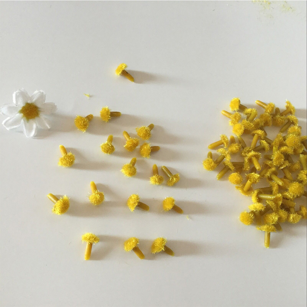 200 stuks zonnebloem meeldrade - Art Craft Flower Making recensie en prijs