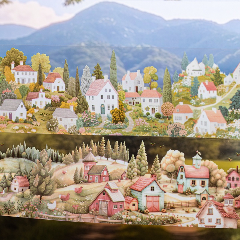 6 rollen 6 cm x 200 cm Village - Art Craft Village recensie en prijs