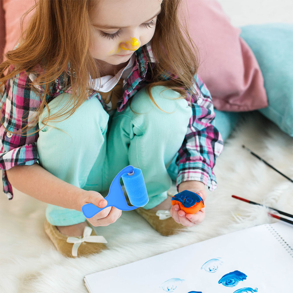 8-delige sponsschilderrollen v - Art Craft Toddlers recensie en prijs