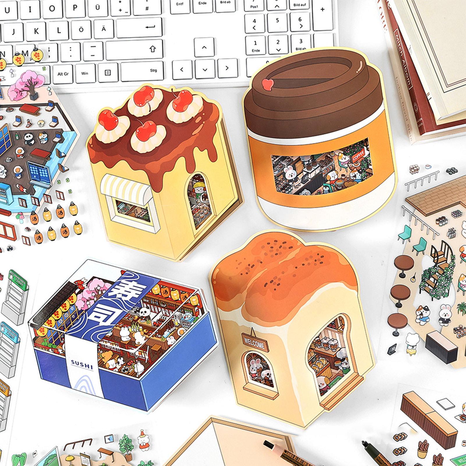 Sticker Scènes Miniatuurkamers - Art Craft House Making recensie en prijs